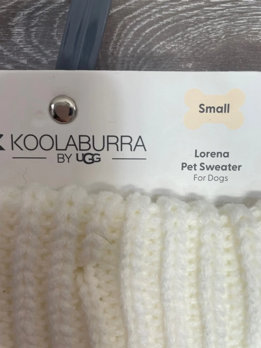 NWT Koolaburra By Ugg Lorena Pet Sweater for Dogs Multicolored Pom Poms Small